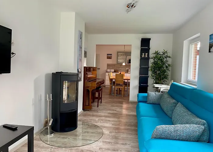 아파트 Haus Wilhelmine Im Herzen Von Ostfriesland 아우리흐