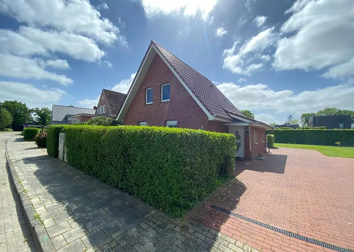 Haus Wilhelmine Im Herzen Von Ostfriesland 아파트 *